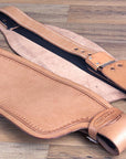Hilason Leather Saddle Replacement Fender Pair With Hobble Straps Adult