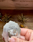 Adjustable Cluster Ring – Spiny Oyster & Sonoran Gold by E. Richards, Native Made