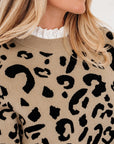 Amelia Ribbed Detail Cuffed Sweater