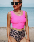 Ainsley Sleeveless Tankini Set