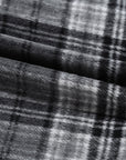 Plaid Pocketed Button-Up Hooded Shacket