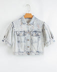 Eleanor Chest Puff Sleeve Jacket