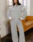 Stella Trim Drop Shoulder Lounge Set