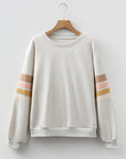 Maci Patchwork Drop Shoulder Sweatshirt