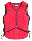 HILASON Equestrian Horse Vest Safety Protective Vest Adult Eventing Red