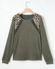 Zelda Rib Textured Knit Top