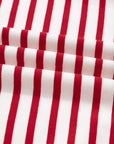 Meilani Stripe Ruffle Trim Long Sleeve Top