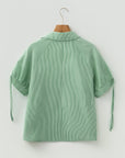 Alexandra Collared Half Sleeve Blouse