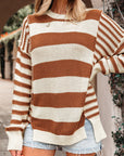 Sadie Sleeve Patchwork Baggy Sweater