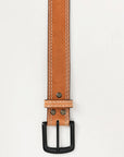 HILASON Western Genuine Leather Belt for Men Women Cowboy Cowgirl Handmade Unisex Full Grain Heavy Duty Tooled Belt for Jeans