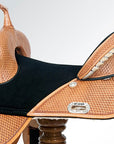 Hilason Western Horse Treeless Trail Barrel Saddle American Leather