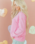 Brinley Drop Shoulder Loose Sweatshirt