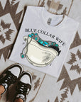 Blue Collar Wife (Hard Hat) TEE or CREWNECK