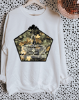Camo Boot Stitch Tee or Crewneck