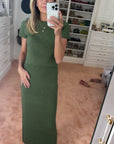 MASON'S DAUGHTER | Stella Knit Skirt, Olive
