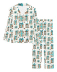 Baha Ranch Turquoise Christmas Presents Women's Western Pajamas