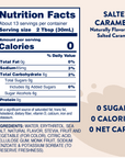 SUGAR FREE Naturally Sweetened Salted Caramel Syrup