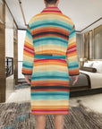 Baha Ranch Southwestern Serape Men's Bath Robe