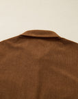 Galilea Corduroy Full Collared PLUS Shirt