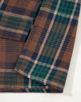 Elizabeth Plaid Print Chest Shirt
