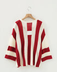 Anika Colorblock Bracelet Sleeve Sweater
