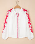 Karibella Sleeve Casual Shirt Long Sleeve Top