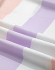 Stripe Drawstring Waist Side Pocket Pants