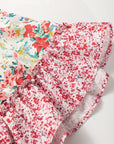Lacey Ruffled Short Sleeve PLUS Blouse