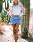 Madison Patch Bishop Sleeve Sweater