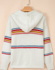 Lumikara accent Hooded Popcorn Sweater