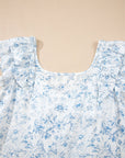 Beatrice Bow Back Square Blouse