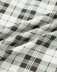 Plaid Patchwork Wide Leg Pants
