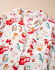Paris Pants Pajama Set Long Sleeve Top