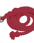 Cotton Lead Ropes - 10' with Bullsnap, Various Colors