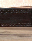 HILASON Western Genuine Leather Belt for Men Women Cowboy Cowgirl Handmade Unisex Full Grain Heavy Duty Tooled Belt for Jeans