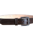 HILASON Western Genuine Leather Belt for Men Women Cowboy Cowgirl Handmade Unisex Full Grain Heavy Duty Tooled Belt for Jeans
