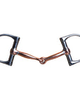 5" Hilason Western Mini Dee Copper Horse Mouth Snaffle Bit 3" Ring