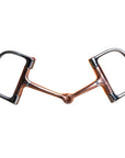Five-Inch Western Red Copper Mouthpiece Dee Bit With 2.5-Inch Ring Gentle Handling