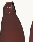 Hilason Leather Saddle Replacement Fender Pair With Hobble Straps Adult