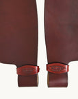 Hilason Leather Saddle Replacement Fender Pair With Hobble Straps Adult