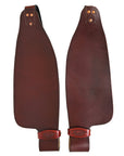 Hilason Leather Saddle Replacement Fender Pair With Hobble Straps Adult