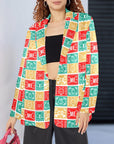 Colores De Mexico Picado Party Blazer