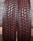 58 In Hilason Gun Belt Heavy Duty Double Layer Stitched Mens Womens Belt