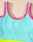 Hanna Patchwork One Piece Swimsuit