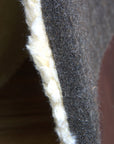 32 X32 Made In Usa Wool Felt Horse Western Saddle Pad 1 Grey Fur Hilason