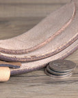 Unisex Full Grain Leather Belt With Vegetable Tanned Finish And Handcrafted Quality