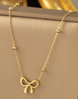 Macie Pendant Plated Choker Necklace