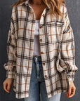 Khloe Oversized Plaid Pattern Shacket