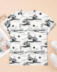 Western Desert Short Sleeve Knit Top