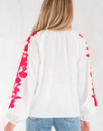 Karibella Sleeve Casual Shirt Long Sleeve Top